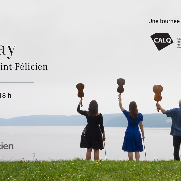 Concert extérieur - Le Quatuor prend l'air!